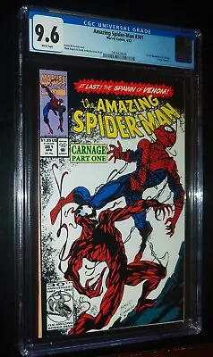 Buy CGC AMAZING SPIDER-MAN #361 1992 Marvel Comics CGC 9.6 Near Mint + KEY ISSUE • 277.19£