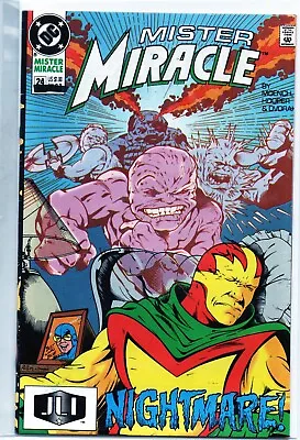 Buy 99p DC Mister Miracle 24 Comic Rare NM 9.0 Scan Bag & Board 1990 Bargain Fun • 0.99£