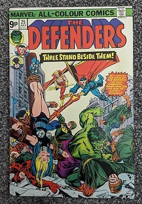 Buy The Defenders 25. Marvel 1975. Luke Cage, Son Of Satan, Daredevil • 2.49£