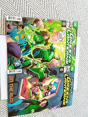 Buy Green Lanterns #48-49 DC Universe 2018 Rebel Run Mini Series • 2.50£