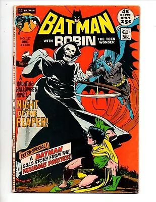Buy Batman #237  Vg- 3.5   1st App. Of The Reaper  Neal Adams Cover • 79.15£