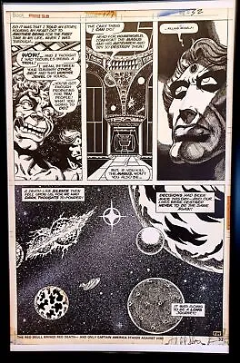 Buy ﻿Strange Tales #179 Pg. 32 By Jim Starlin 11x17 FRAMED Original Art Print Marvel • 47.45£