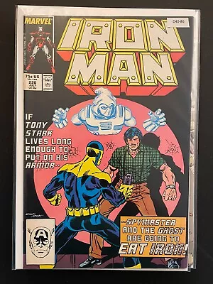 Buy Iron Man 220 Mid Grade Marvel Comic Book D40-86 • 7.91£