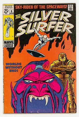 Buy Silver Surfer #6 F-VF 7.0 Versus The Overlord • 110£