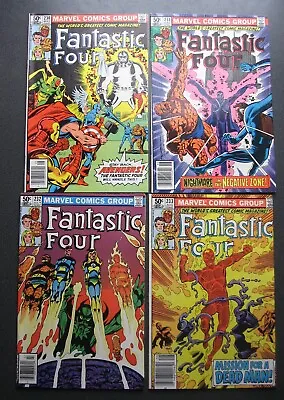 Buy FANTASTIC FOUR Lot Of 4 Comics 230 231 232 233 Marvel 1981 High Grade • 23.99£