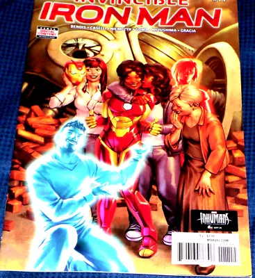 Buy The Invincible Iron Man #11 Marvel 1st Print 20/09/17 Nm Modern Age - Nearly Min • 5.99£