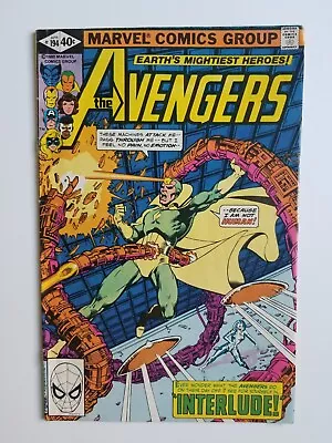 Buy Avengers #194 (1980 Marvel Comics) Bronze Age Midgrade Copy VG Combine Shipping • 4.40£