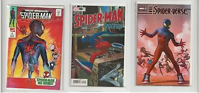 Buy Miles Morales #1 Amazing Spider-Man #50 Homage & Spider-Man #7 Secret Spoiler • 30£