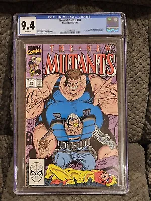 Buy The New Mutants #88 CGC 9.4 1990 Marvel McFarlane Liefeld 2nd Cable White Pages • 79.67£