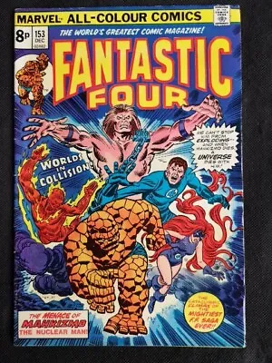 Buy Fantastic Four 153 Mvs Intact Marvel Comics Collectors Item Superheroes  • 5£
