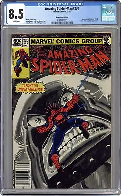 Buy Amazing Spider-Man #230N CGC 8.5 Newsstand 1982 4187483025 • 56.76£