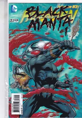 Buy Dc Comics Aquaman Vol. 7 #23.1 November 2013 3d Motion Variant Cover Balck Manta • 6.99£