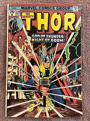 Buy Thor #229 1974 Ad For 1st Wolverine In Hulk #181 MVS Intact VG/FN - See Pics! • 31.67£