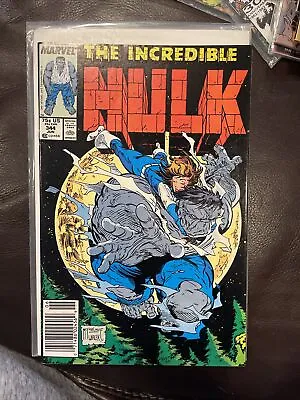Buy Incredible Hulk #344 McFarlane Cover Marvel Comics 1988 • 27.71£