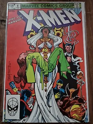 Buy UNCANNY X-MEN KING-SIZE ANNUAL #6 1982 Marvel Comics • 6.49£
