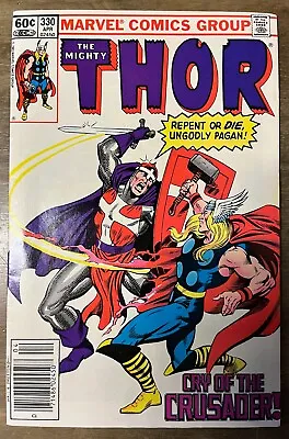Buy The Mighty Thor 330, 1983, Newstand Edition • 3.95£