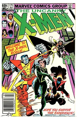 Buy Uncanny X-Men #171 KEY Rogue Joins X-Men 1st App Soulsword Newsstand 1983 • 18.38£