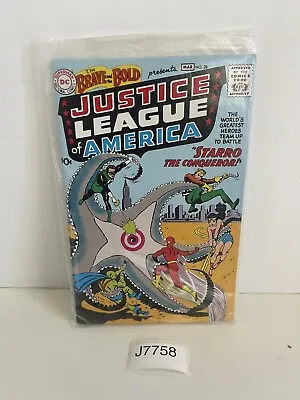 Buy The Brave And The Bold Justice League Reprint MAR. NO. 28 DC Certificate AUTH • 562.99£