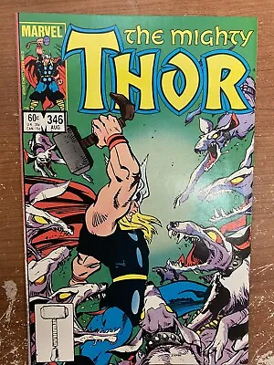 Buy THOR #346 (1984) 1st Casket Of Ancient Winters • 7.11£