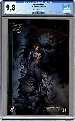 Buy Witchblade #10C Silvestri Gold Variant CGC 9.8 1996 1280132012 1st App. Darkness • 209.02£