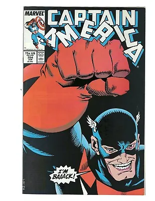 Buy Captain America #354 VF+ 1st John Walker As US Agent! Thunderbolts MCU Combine • 23.98£