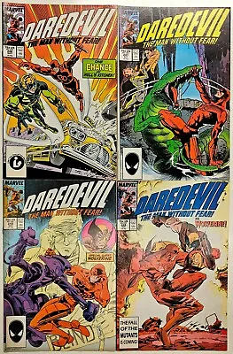 Buy Marvel Comics Bronze Age Daredevil 4 Key Issue Lot 246-249 High Grade VF/NM • 0.99£