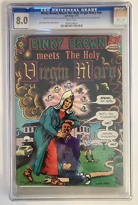 Buy (Read) BINKY BROWN MEETS THE HOLY VIRGIN MARY, PERSONALIZED,  CGC 8.0 1ST PRINT • 51.97£