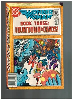 Buy Wonder Woman 293  Book Three:  Countdown To Chaos!  VF  1982 DC Comic! • 4.71£