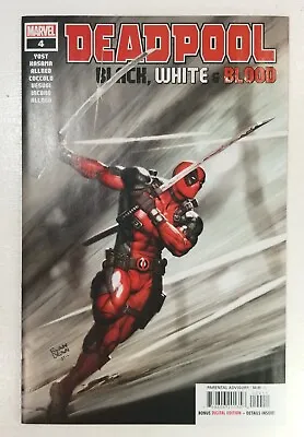 Buy Deadpool Black, White & Blood #4 Marvel Comics 2021 1ST APP Sakura-Spider KEY • 23.79£