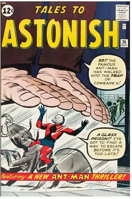 Buy Facsimile Reprint Covers Only To Tales To Astonish #36 - (1962) • 11.92£