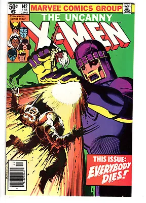 Buy Uncanny X-men #142 (1981) - Grade 8.5 - Days Of Future Past - Newsstand Edition! • 64.34£