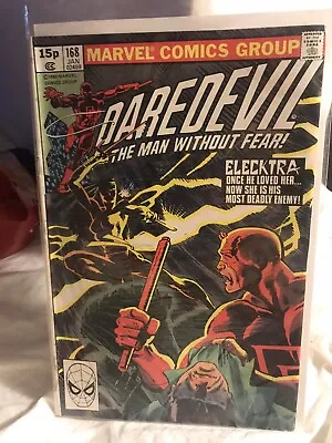 Buy Daredevil #168 White Pages (Marvel 1981) 1st Appearance Of Elektra Uk News Stand • 1,000£