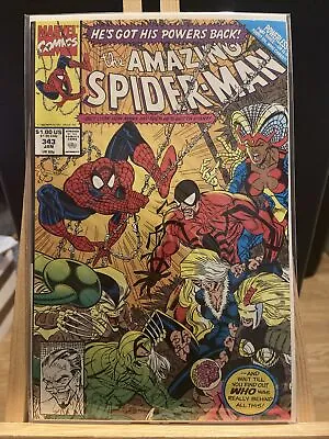 Buy Marvel Comics The Amazing Spider-Man #343 Vol 1 • 11.99£