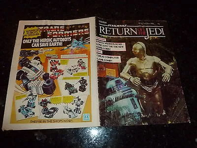 Buy Star Wars Weekly Comic - Return Of The Jedi - No 72 - Date 03/11/1984 - UK Comic • 7.99£