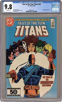 Buy New Teen Titans #54 CGC 9.8 1985 0703567027 • 75.15£