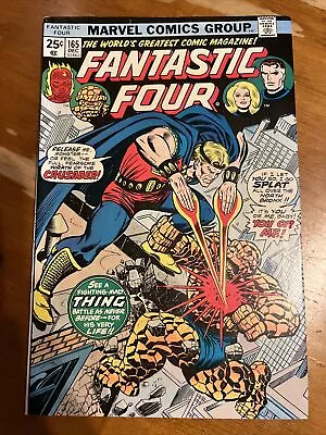 Buy Fantastic Four 165 1975 Marvel 1st App Frankie Ray Crusader Nova Marvel Boy • 22.13£