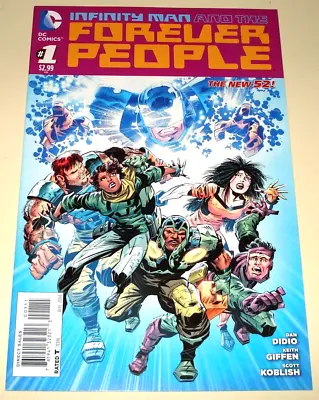 Buy INFINITY MAN & The FOREVER PEOPLE # 1 (August 2014) The New 52!  1st Printing NM • 3.50£