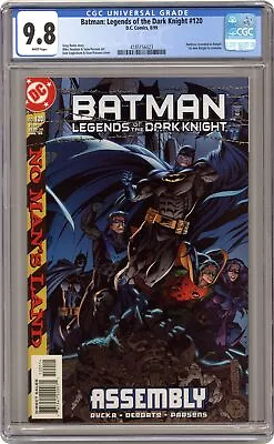 Buy Batman Legends Of The Dark Knight #120 CGC 9.8 1999 4185156023 • 67.20£