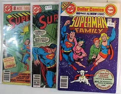 Buy Superman Lot Of 3 #316,353,Family 182 DC Comics (1977) VF 1st Print Comic Books • 19.35£