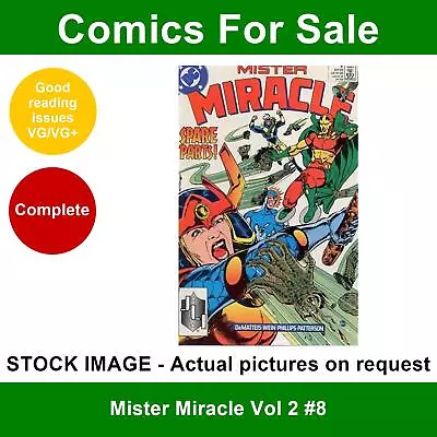 Buy DC Mister Miracle Vol 2 #8 Comic - VG/VG+ 01 September 1989 • 2.99£
