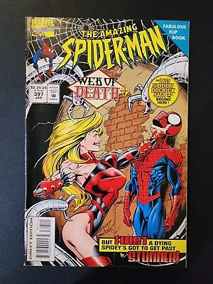 Buy Marvel Comics The Amazing Spider-Man #397 January 1995 1st App Stunner W/ Card • 7.88£