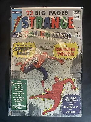 Buy Strange Tales #2 Annual Spider-Man Human Torch Silver Age Comic Book • 350.53£