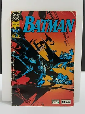 Buy Detective Comics #631 Jim Aparo (Batman #187 Editorial Vid Mexico) Foreign GD+ • 2.36£