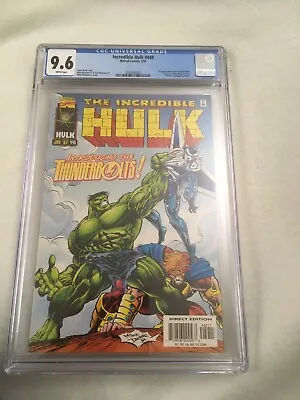 Buy Incredible Hulk 449 Cgc 9.6 ( 1st App Thunderbolts ) • 250£