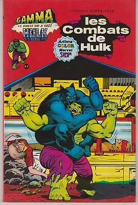 Buy Incredible Hulk # 161 - HULK Vs BEAST COVER - FRENCH  EDITION 1979 • 55.89£