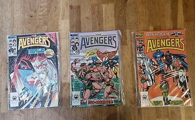Buy The Avengers Comic Bundle 260 262 266 • 5£