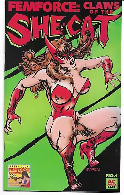 Buy FEMFORCE: Claws Of The SHE-CAT - AC Comics - No. 1 (2004) • 19.50£