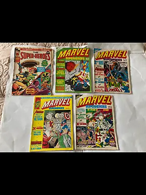 Buy Marvel Super-Heroes 70's Comics X-Men Cat Avengers Ultron RARE • 0.99£