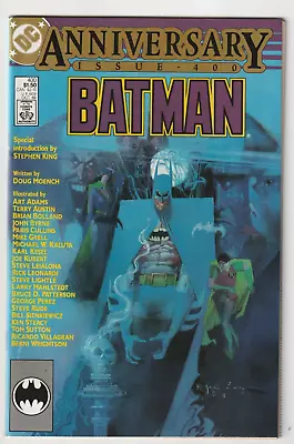 Buy Batman #400 (DC Comics 1986) NM Unread Wrightson Sienkiewicz Stephen King Intro • 23.72£