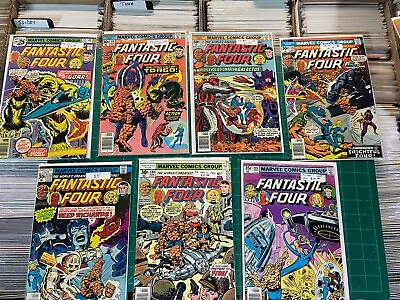 Buy Fantastic Four Bronze Age Comics Lot Of  7 (171 174 175 178 179 180 205) GD • 19.99£
